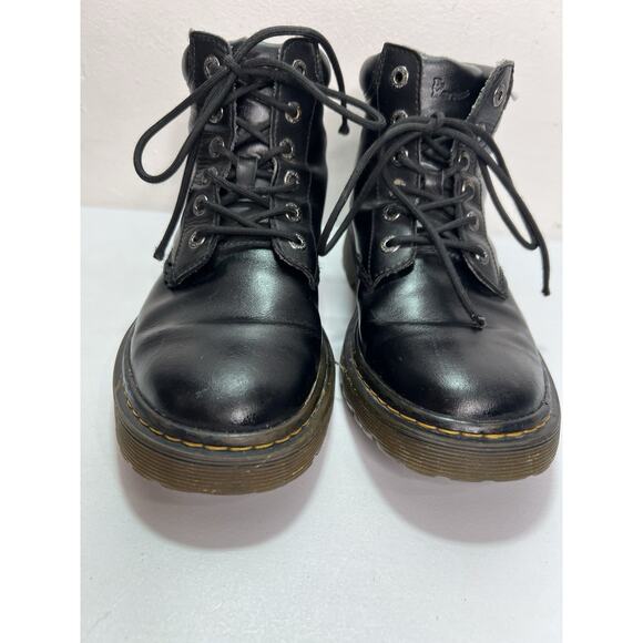 Dr. Martens Cartor Black Leather Ankle Boots Lace-Up Classic Women’s 9 Men’s 8 main image 3